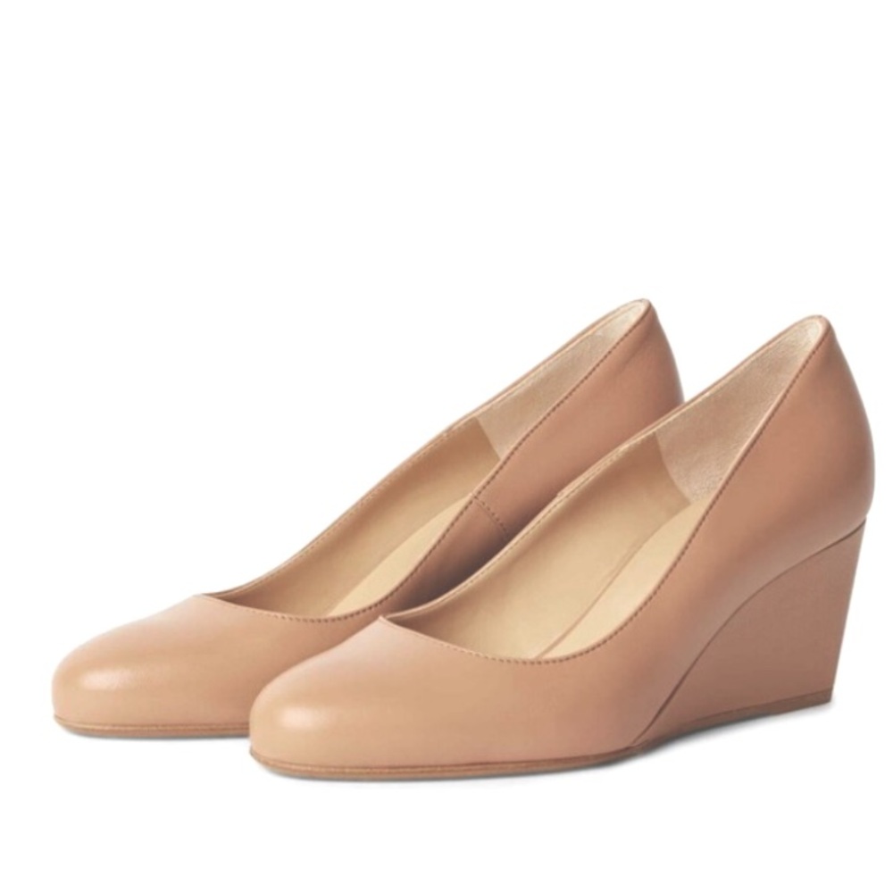 Elegant Tan Wedge Shoes for Women